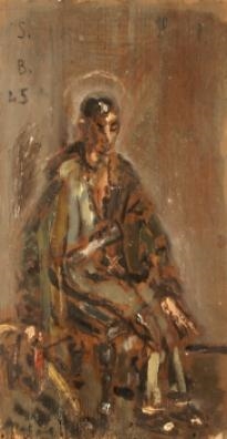 Artwork by Filippo de Pisis, Infermo, Made of Oil on board