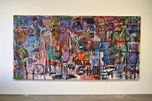 Joel Andrianomearisoa: Perfection,the Grave of Our Own Exisistence & Aboudia-Children Playing on Canvas - Galerie Mikael Andersen, Berlin