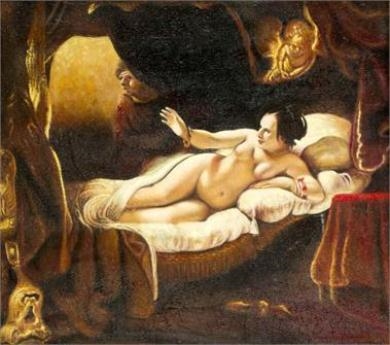 Potiphars Weib by Adolf Frey-Moock