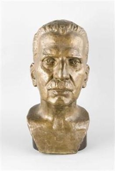 Portrait des Bremer Bürgermeisters Hermann Hildebrand, Vorsitzer des Vorstandes 1902-1936 - Kurt Edzard
