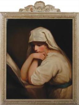Portrait of Lady Hamilton as Contemplation by George Romney