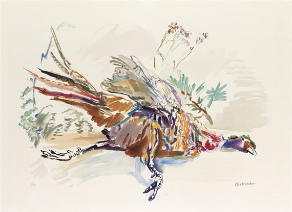 Fasan by Oskar Kokoschka, 1941