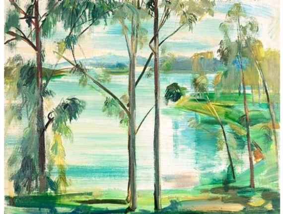 Lac Kivu by Clement Serneels, 1960