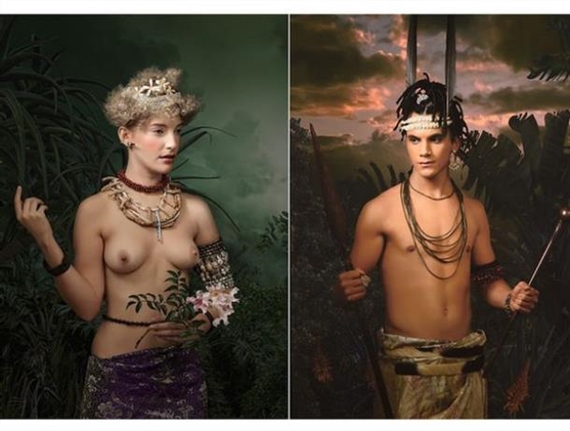 2 Works: Lydia Logie & Guillaume Chenude Chalezac by Andrew Putter, 2009