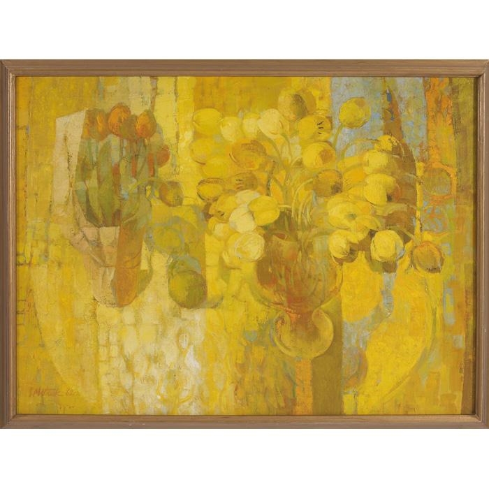 Artwork by Stanley Mitruk, Still Life, Made of oil on canvas