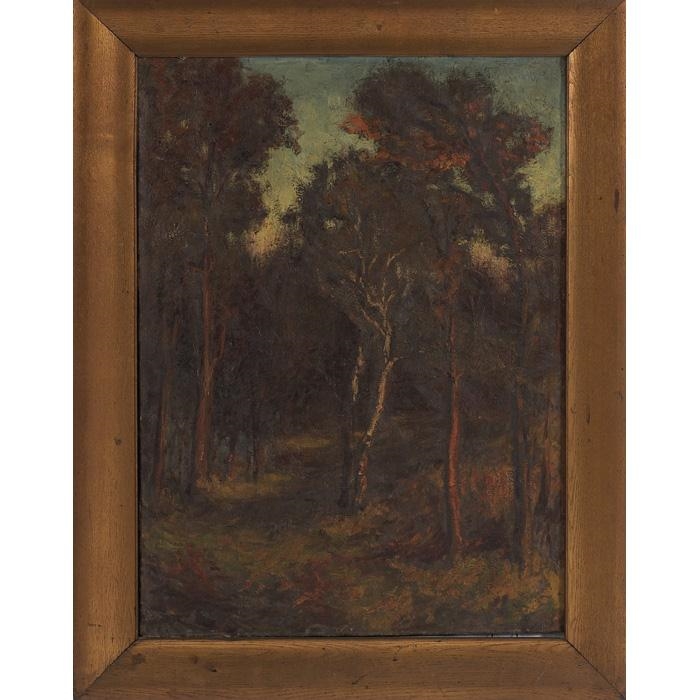 Artwork by Katherine Merrill, The White Birch, Made of oil on canvas