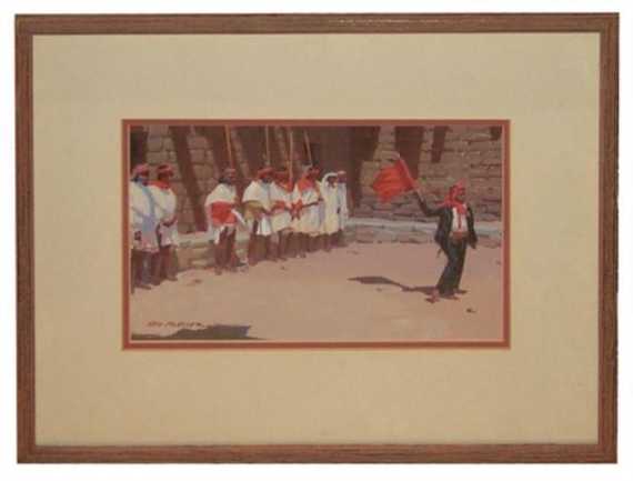 Tarahumara Dance by Ned Mueller, Circa 1981