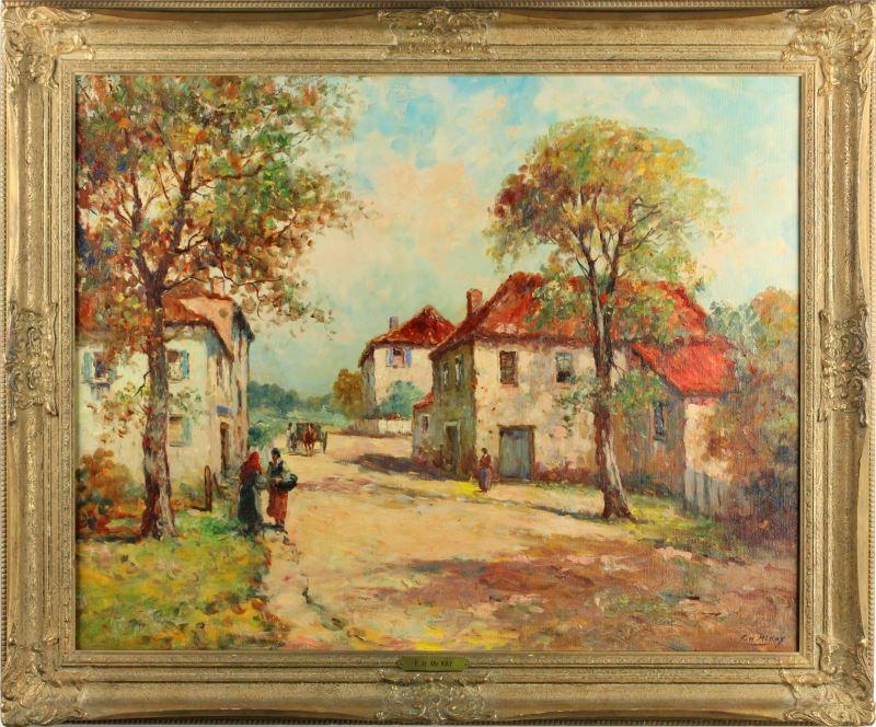 Frances H. McKay Village Scene MutualArt