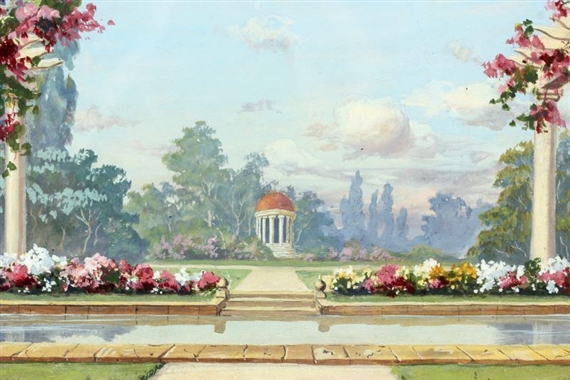 Garden Vista by Paul Grimm