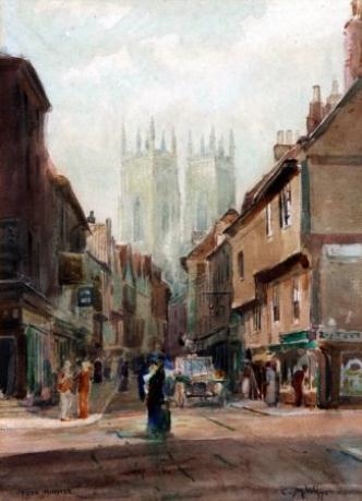 York Minster by Charles Mayes Wigg