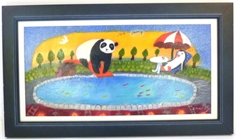 2 works; Edge of the Planet and Just Jump - Karen Hoepting