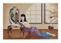 Laying Woman by Muramasa Kudo, 1989