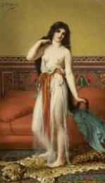 Odalisque by Gaston Casimir Saint-Pierre, 1871
