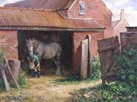 Shoeing the grey by Rosemary Sarah Welch