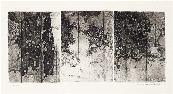Landscape Triptych 1 by Fred Williams, 1962