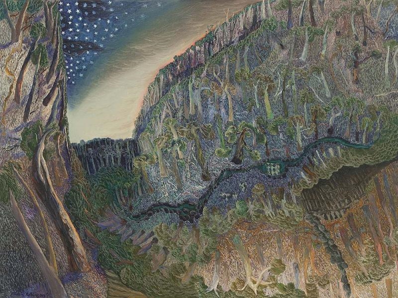 Day and Night Landscape by William Robinson, 1991