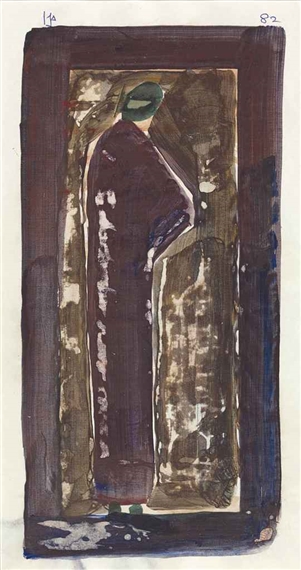 Untitled (Figure) by Ivan Peries, Executed in 1982