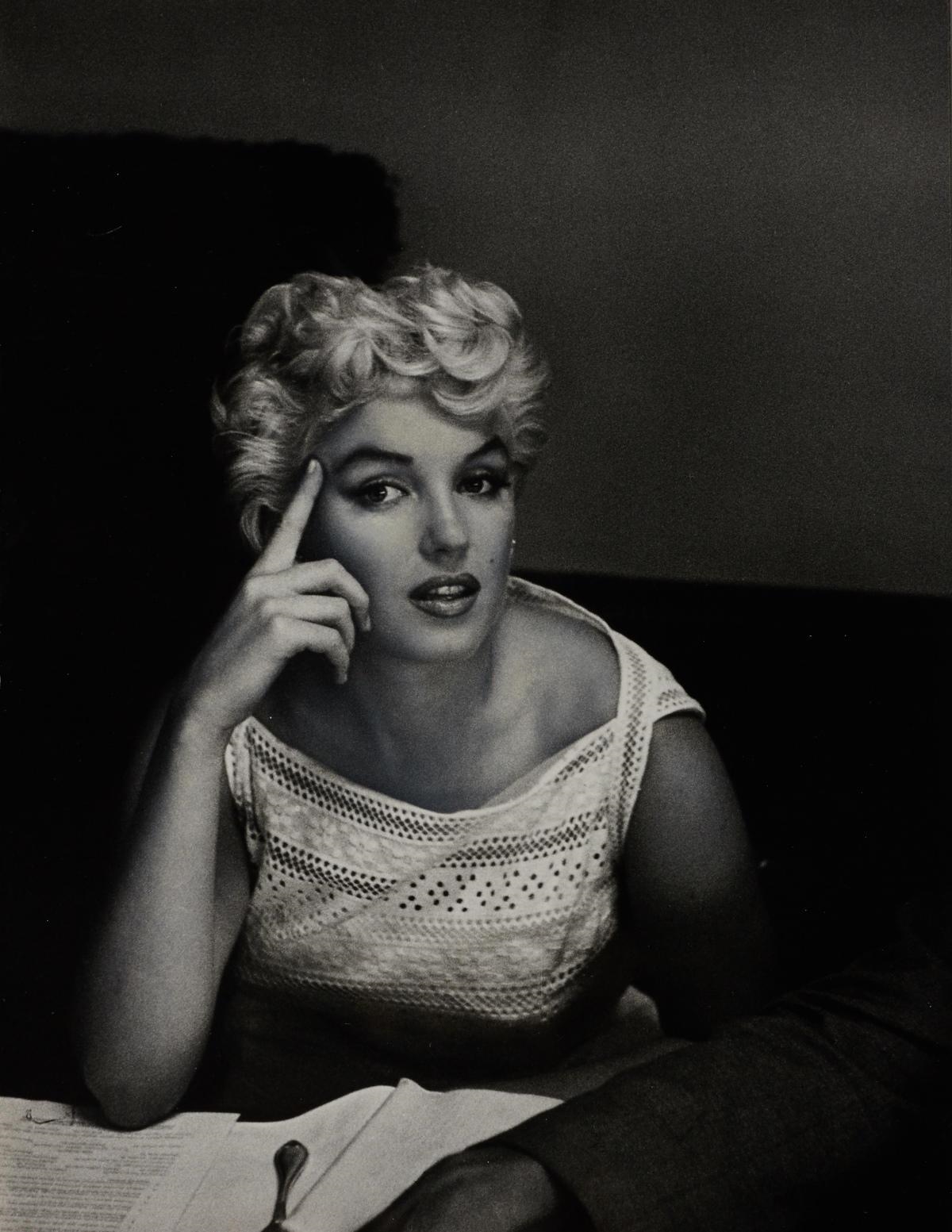 Artwork by Eve Arnold, Marilyn Monroe, Made of Vintage silver print