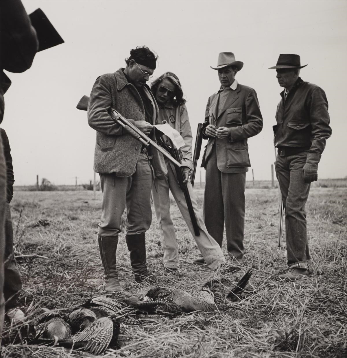 Robert Capa Ernest Hemingway, Sun Valley (1941) MutualArt