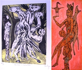 Carlos Fragoso Works on Paper