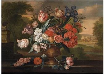 FLOWER STILL LIFE - Jacobus Van Huysum