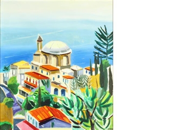 View over Positano - Alexandra Haynes