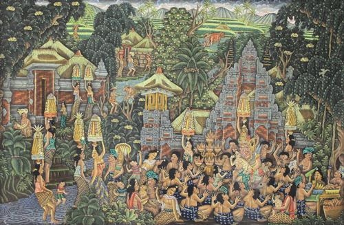 Bali Life by Ketut Sena