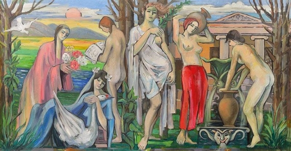 Homenaje a Juana de America by Eduardo Vernazza, 1979