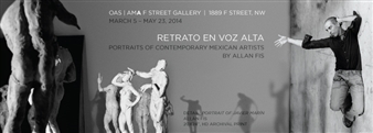 Retrato en Voz Alta: Portraits of Contemporary Mexican Artists by photographer Allan Fis - Art Museum of the Americas