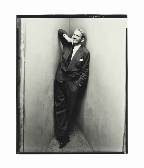 Spencer Tracy, New York, Mar. 23, 1948 by Irving Penn, 1948