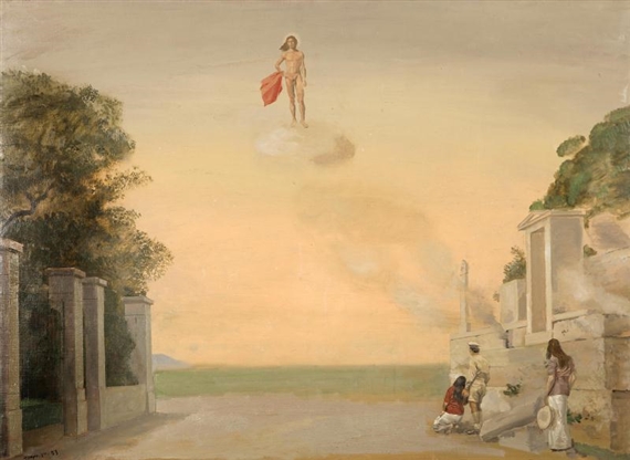 Dionysos in Euripides' The Bacchae by Yannis Tsarouchis, 1973