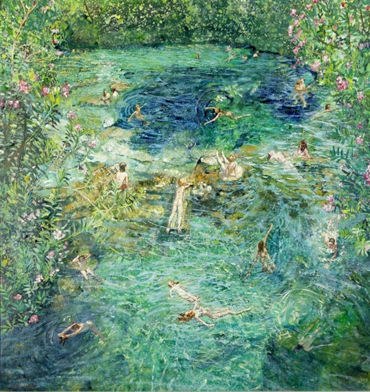 Bathers by Maria Filopoulou