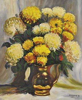 Flowers by Florence McClung, 1973