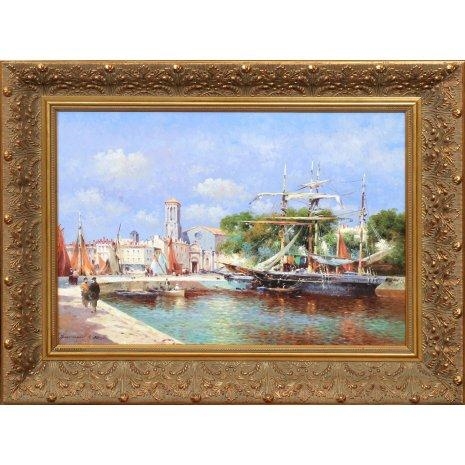 In the Port by Vasily Nicholayevich Gribennikov, 2010