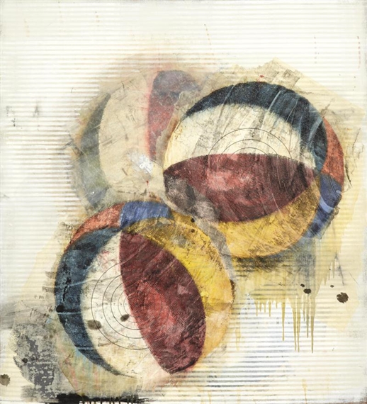 Untitled (Bull's eye) by Deborah Oropallo, 1994