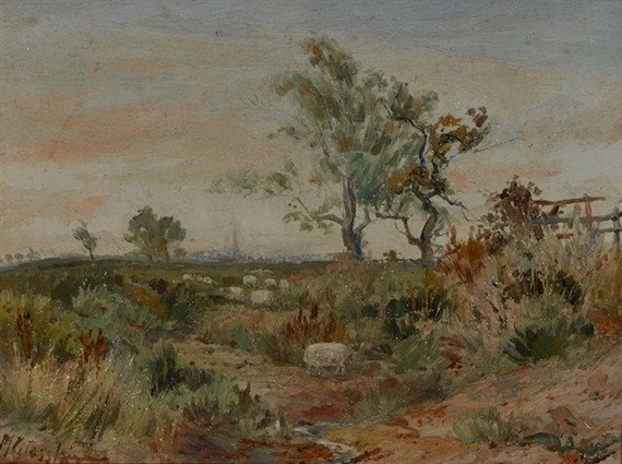 In Meadow's Sweet by John Hamilton Glass, 1888