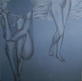 Two Nudes - Arturo Rivera Delgado