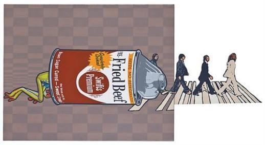 Artwork by Gu Gyosu, The Heart is a Lonely Hunter-14, Made of Acrylic on canvas and MDF