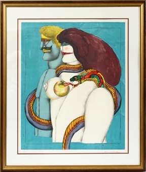Richard Lindner | How It All Began (1969) | MutualArt