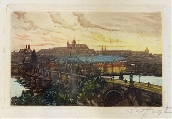 Charles bridge - Jaromír Sedláček-Hauptmann