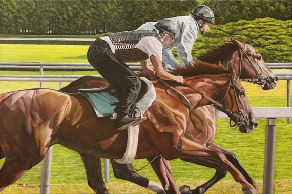 After Breezing Five by Mickey Frome, 2010