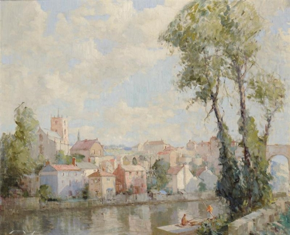 The Nidd by William Lee-Hankey