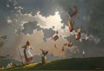 HOME TO ROOST, NIGHT SKY by Jimmy Lawlor