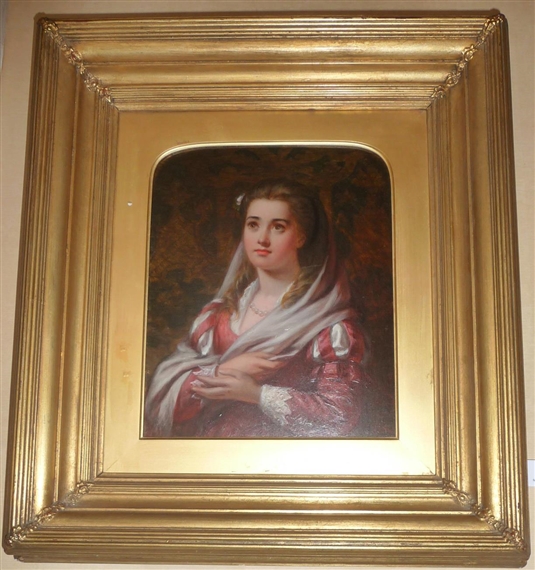 Silent Prayer by Joshua Hargrave Samms Mann, 1871