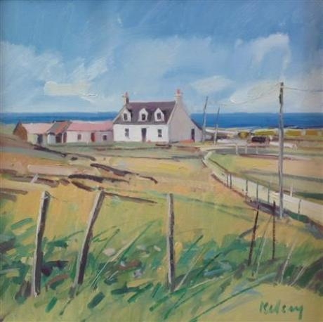 Small croft, iona by Robert Kelsey