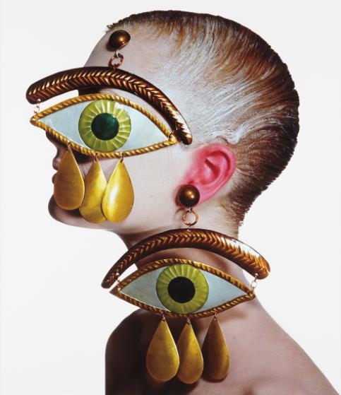 Gaultier Eye Earrings