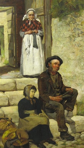 Vagrants by Edward Steel Harper, 1882