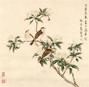 FLOWERS AND BIRDS - Ma Jin