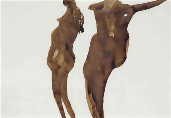 Zwei Frauen by Joseph Beuys, 1955