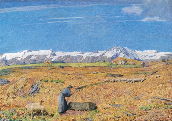 Ultimi pascoli by Carlo Fornara